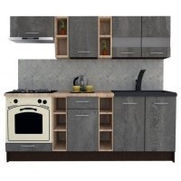 Bucatarie MARINA NEW 220 Wenge / Decor K352